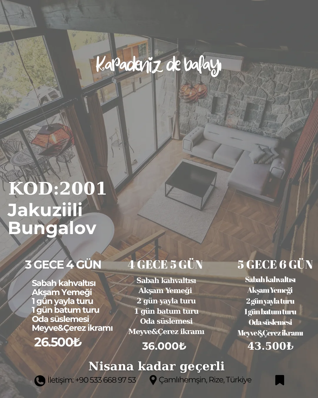 KOD:2001 JAKUZİLİ ( Kış paketi) - Görsel 1